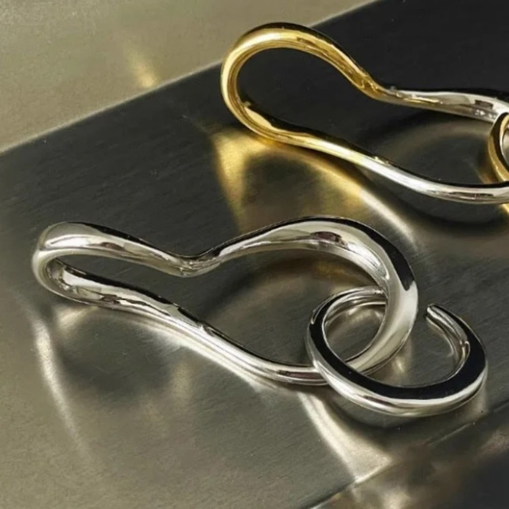 Sterling Silver Geometric Ring, Versatile, Creati… - image 2